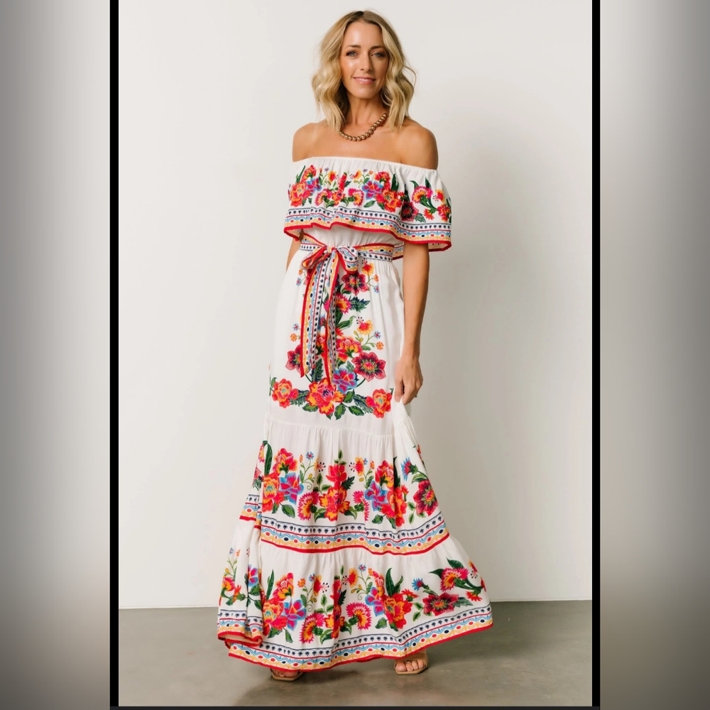 NWT Baltic Born Alejandra Maxi Dress - Sz L